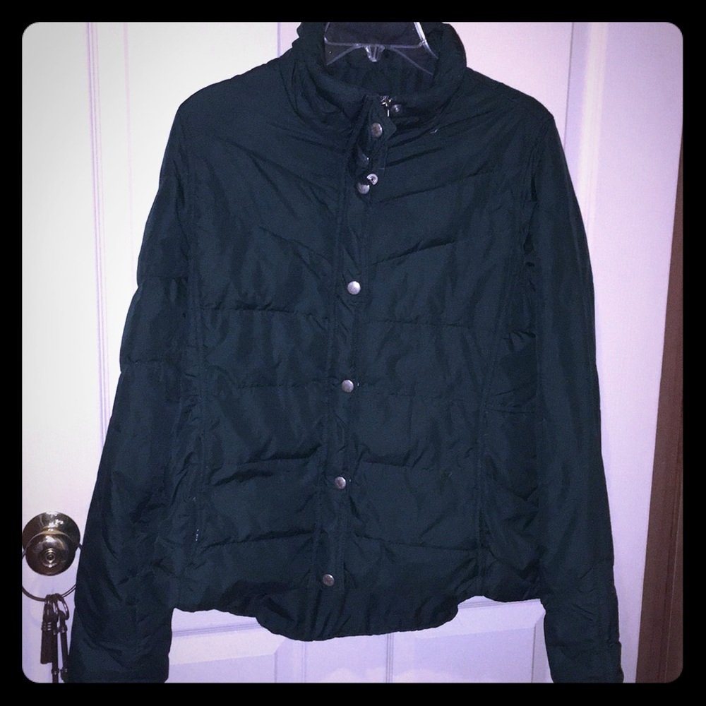 Hunter Green J. Crew Kids Puffer - Size Large
